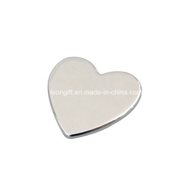 Металлический пустой магнитный костюм Sweet Heart Design с любым логотипом